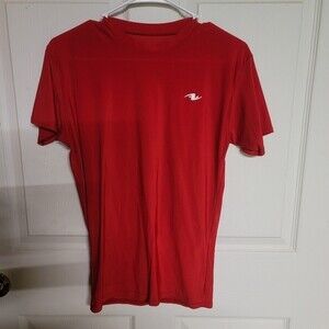Kids red athletic works shirt